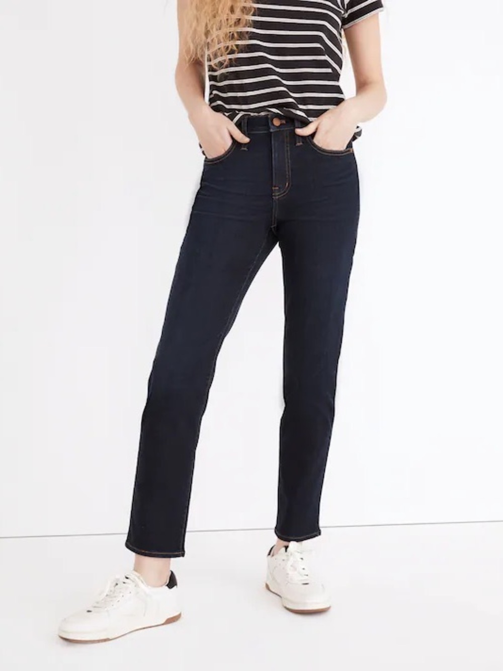 Madewell Mid-Rise Stovepipe Tencel Super Stretch Jeans Size 29